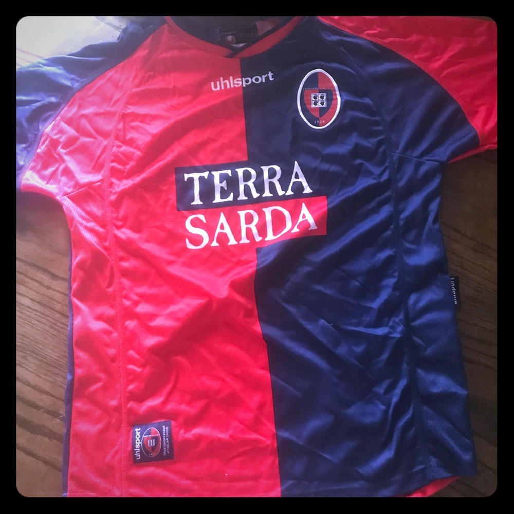 Cagliari Calcio Vintage Jersey by uhlsport